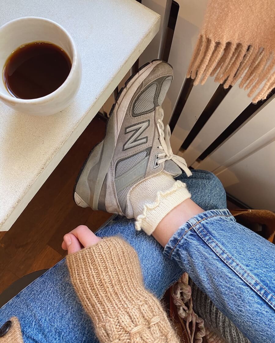 PK Oppskrifter - Ruffle socks