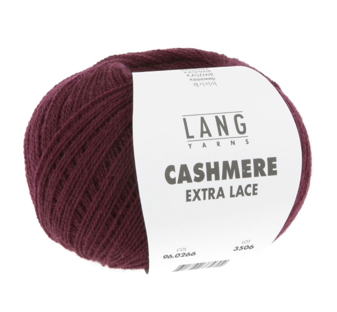 Cashmere Extra Lace - 266 Vinrød