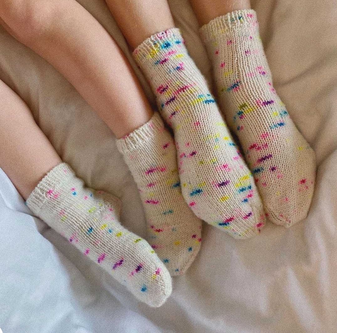 Everyday socks junior (trykket på papir)