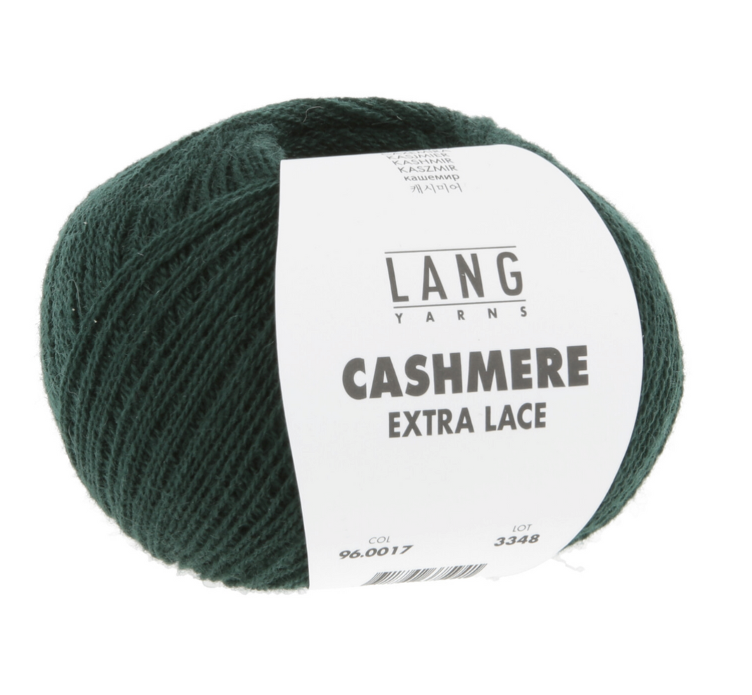 Cashmere Extra Lace - 17 Mørk petrol