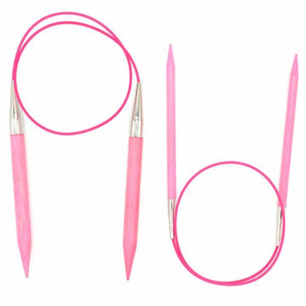 Lykke blush - Rundpinne 40 cm, 6 mm