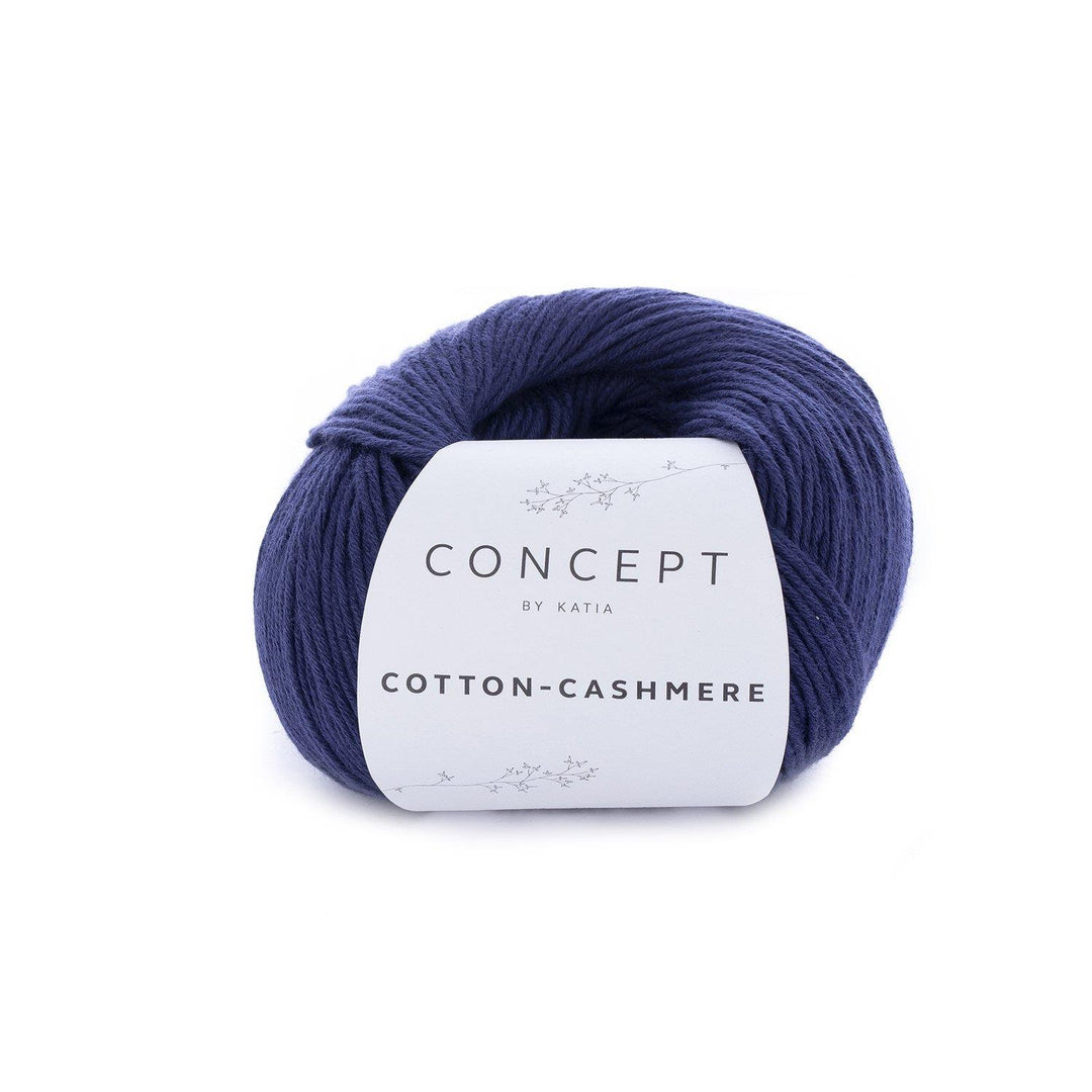 Cotton Cashmere - 62 - Dark blue
