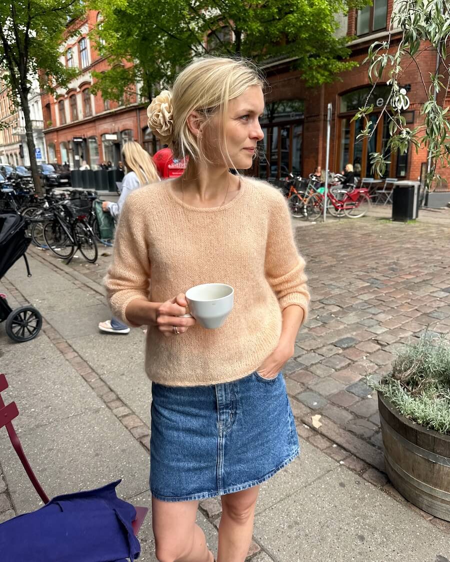 Cumulus bluse O-neck (trykket på papir)