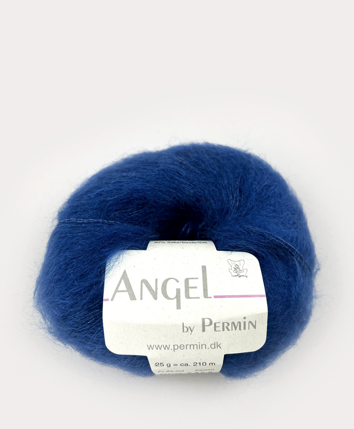 Cumulus bluse O-neck i dobbel-tråd Angel - garnpakke