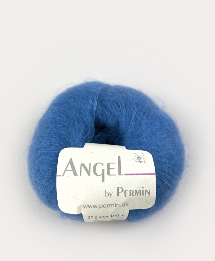 Cumulus bluse O-neck i dobbel-tråd Angel - garnpakke