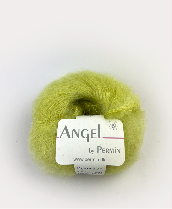 Cumulus bluse O-neck i dobbel-tråd Angel - garnpakke