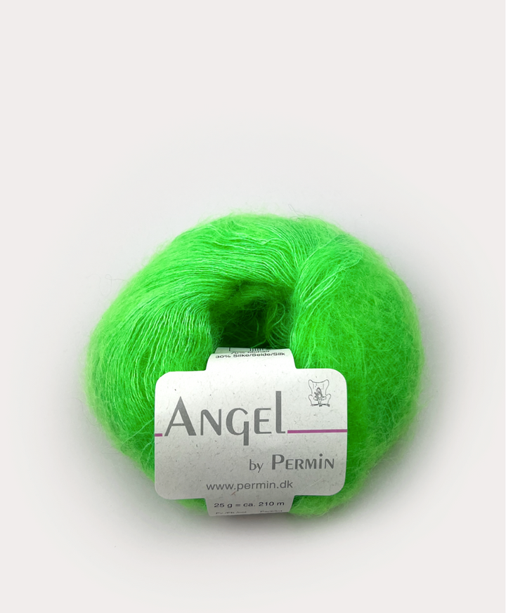 Cumulus bluse O-neck i dobbel-tråd Angel - garnpakke