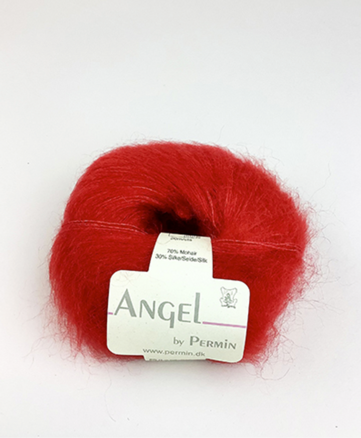 Cumulus bluse O-neck i dobbel-tråd Angel - garnpakke