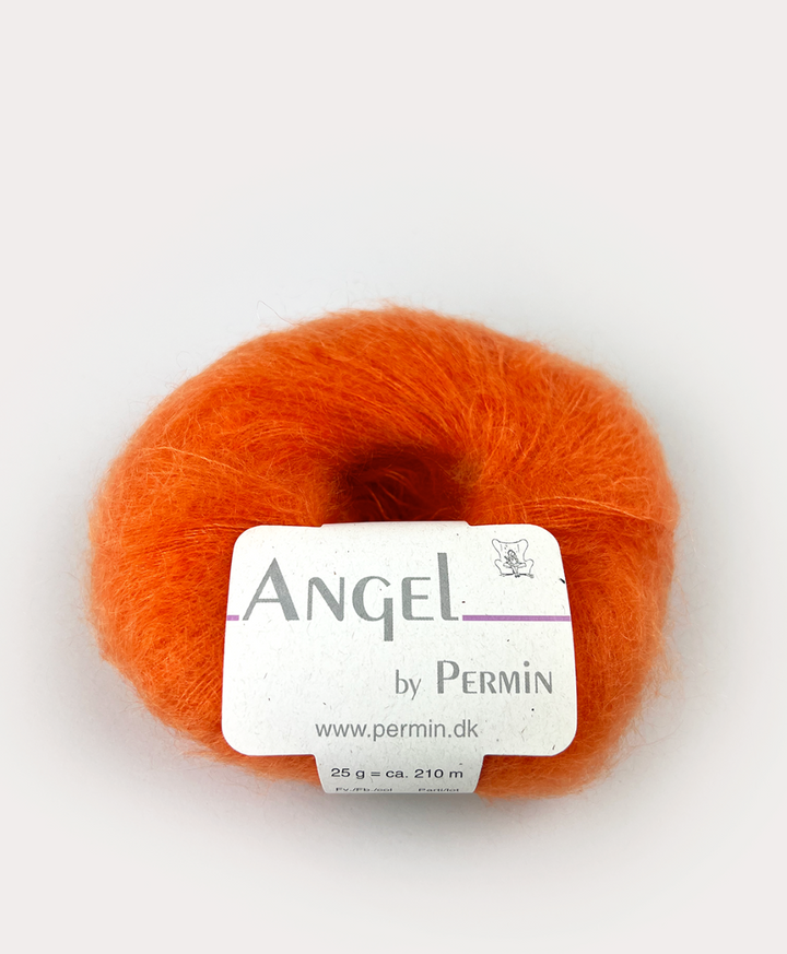 Cumulus bluse O-neck i dobbel-tråd Angel - garnpakke