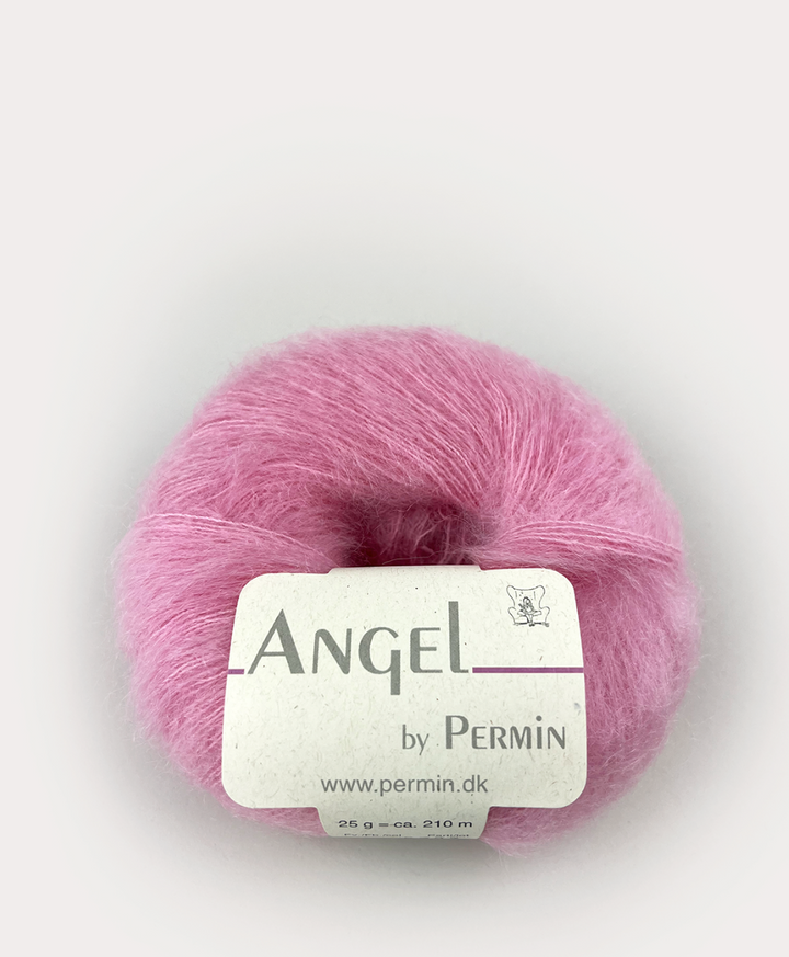 Cumulus bluse O-neck i dobbel-tråd Angel - garnpakke