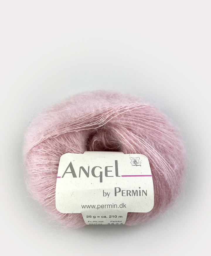 Cumulus bluse O-neck i dobbel-tråd Angel - garnpakke