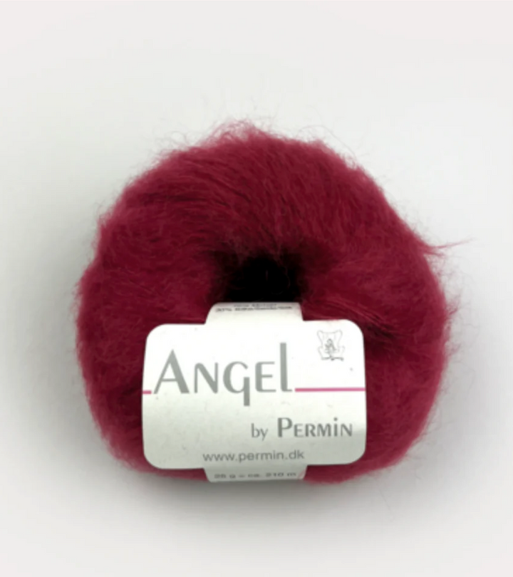 Cumulus bluse O-neck i dobbel-tråd Angel - garnpakke