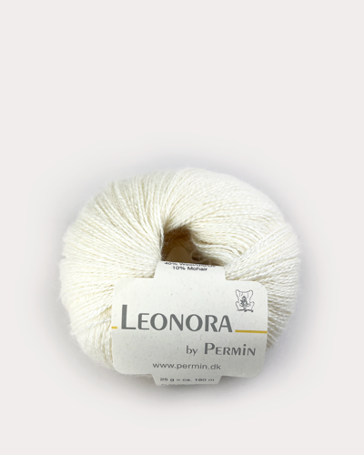 Leonora - 20 Råhvid