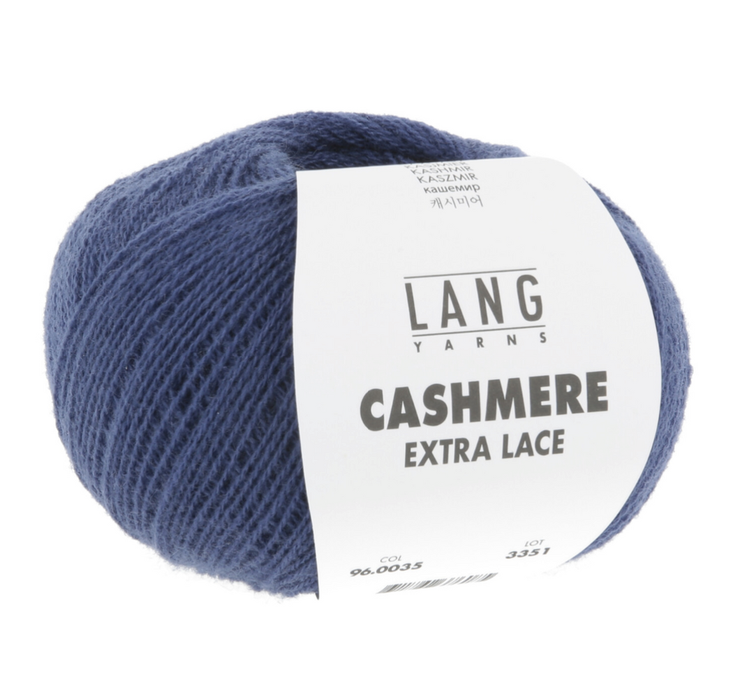 Cashmere Extra Lace - 35 Blå