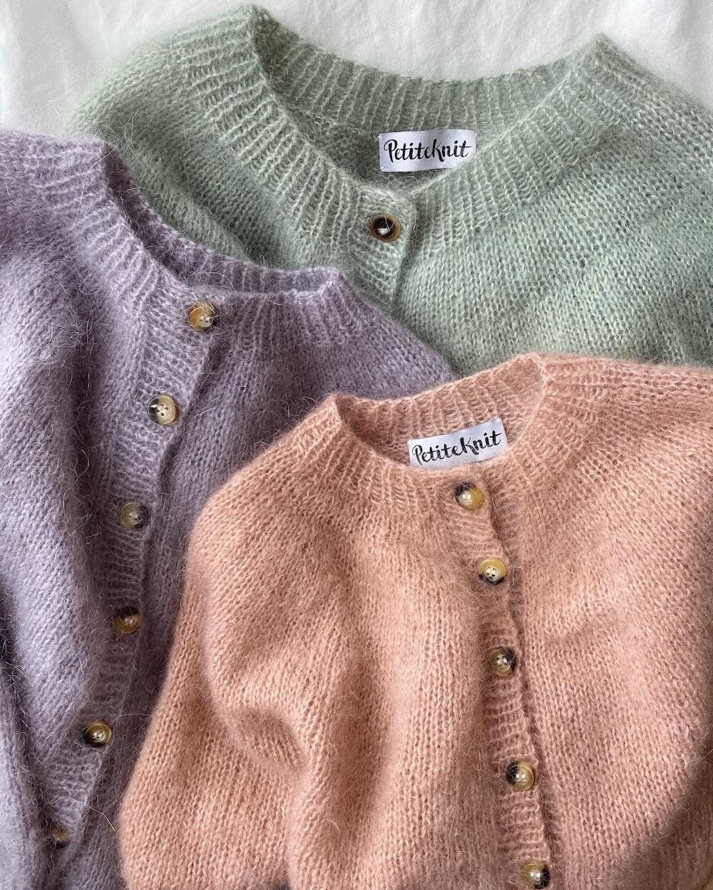 Novice cardigan mini - mohair edition