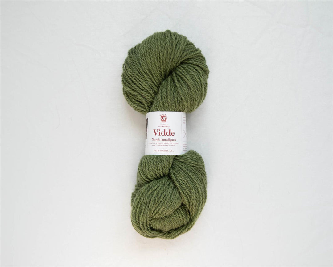 Vidde lamullgarn - 311 Olivengrønn