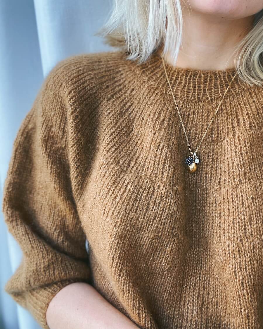 Novice sweater - mohair edition