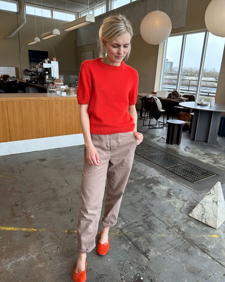 Poppy tee