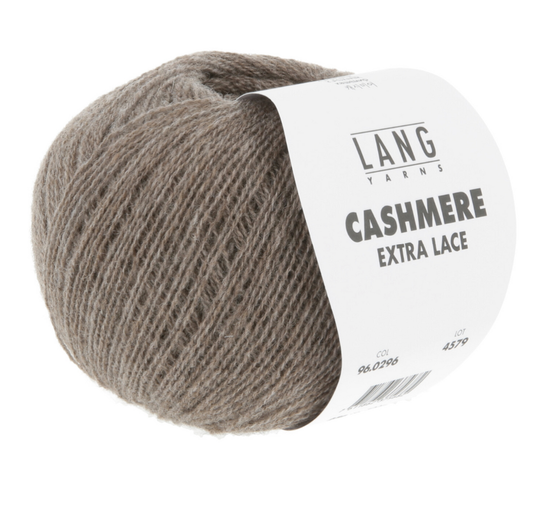 Cashmere Extra Lace - 296 Mørk beige