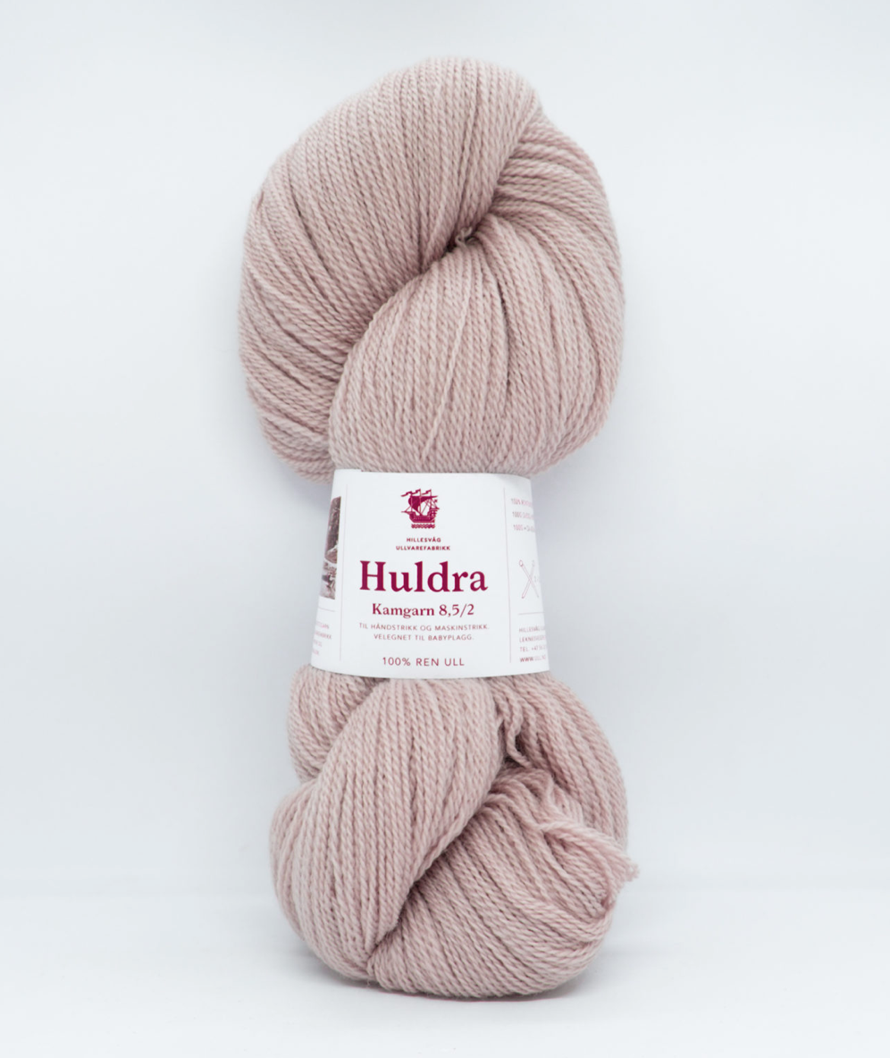 Huldra kamgarn - 8046 Lys rødlig beige