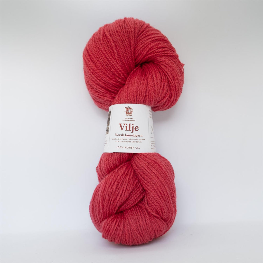 Vilje lamullgarn - 427 Korall