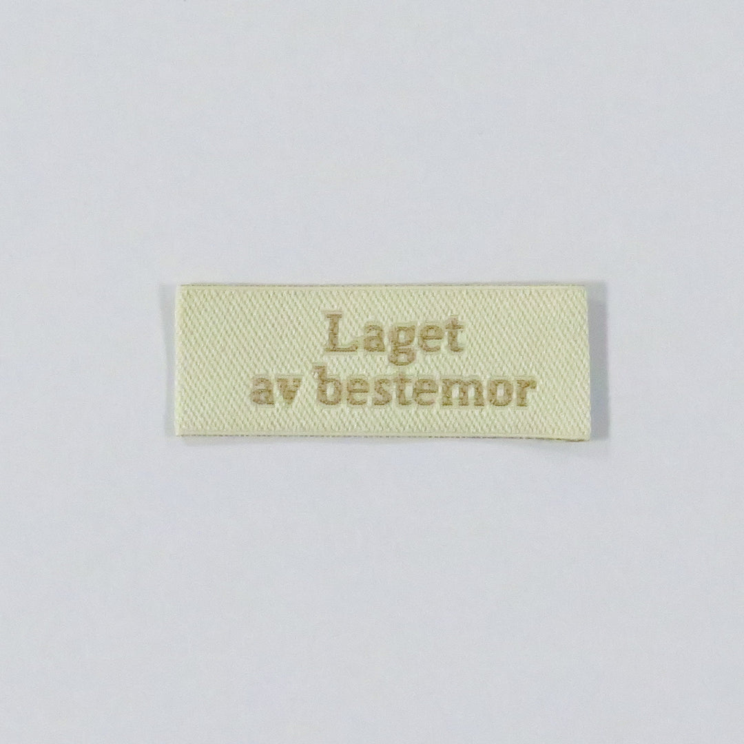 Merke/Label LAGET AV BESTEMOR