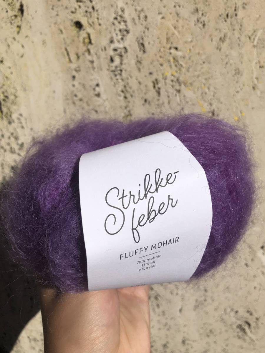 Fluffy - violet