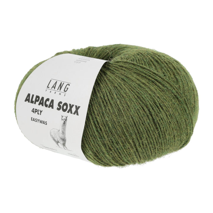 ALPACA SOXX 4-PLY - 17 green mÈlange