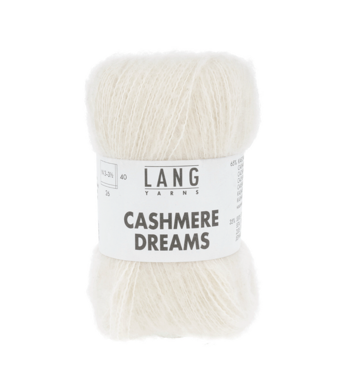 CASHMERE DREAMS - 94 Råhvit