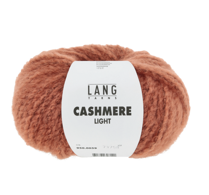 CASHMERE LIGHT - 59 Mørk oransje