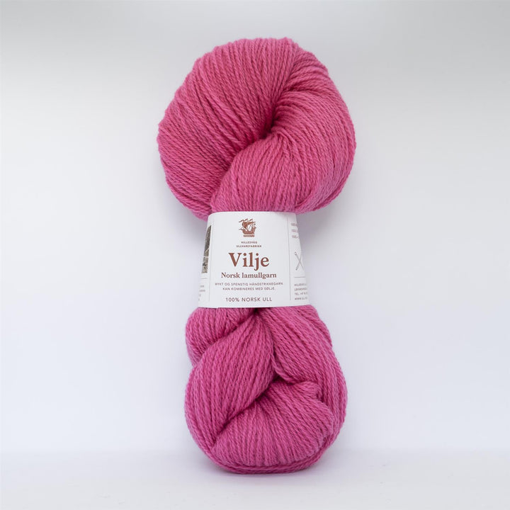 Vilje lamullgarn - 447 Rosa