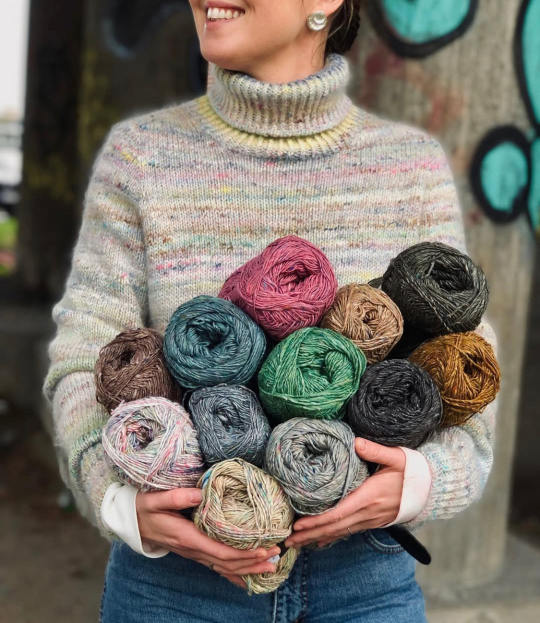 Silk garden sock solo - S51 Ureshino