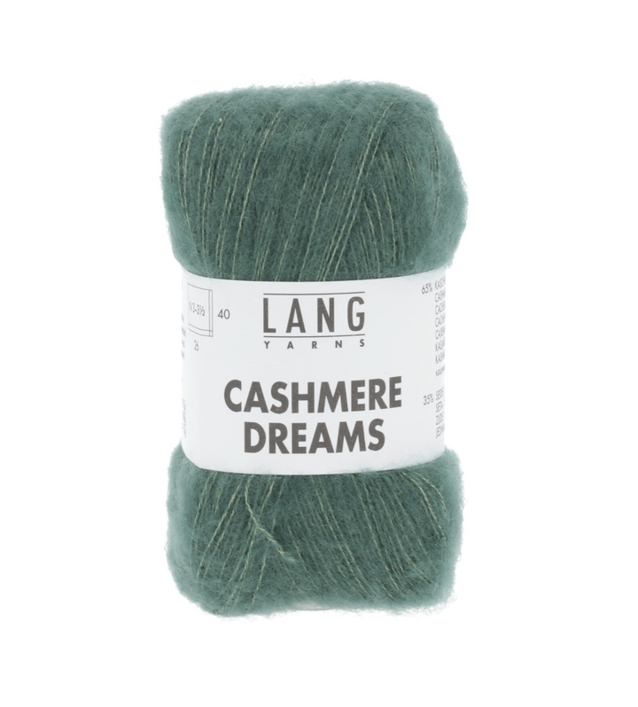 CASHMERE DREAMS - 92 Mørk salvie