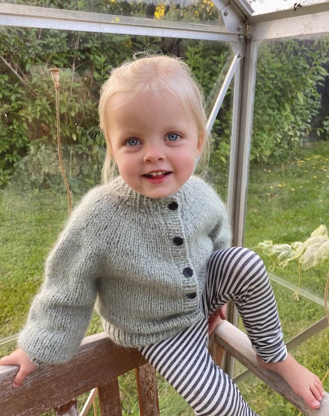 PK Oppskrifter - Novice cardigan mini - chunky edition
