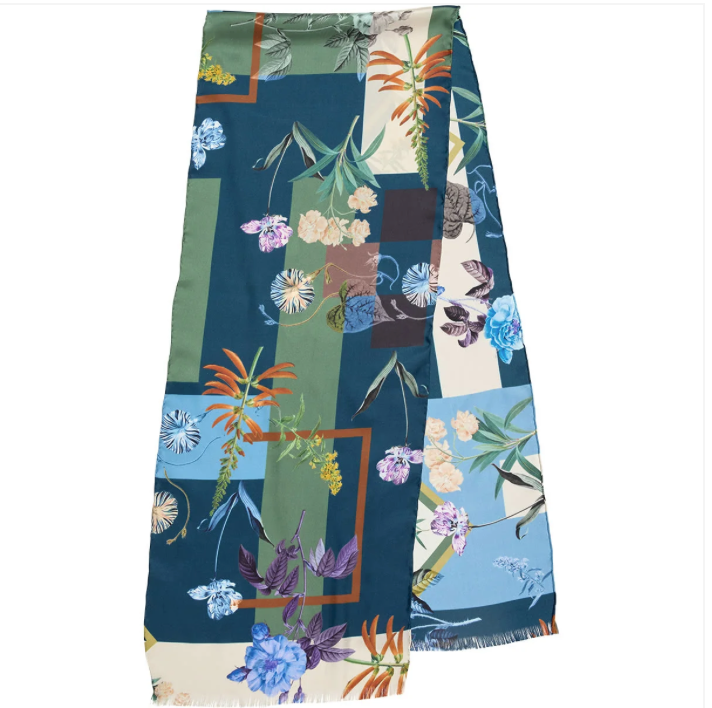 Floral Geo Scarf