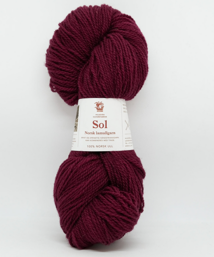 Sol lamullgarn - 419 Burgunder
