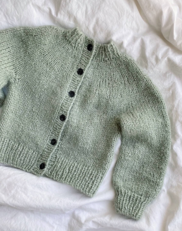 PK Oppskrifter - Novice cardigan junior - chunky edition