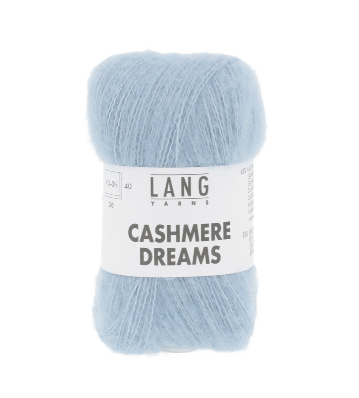 CASHMERE DREAMS - 21 Lyseblå
