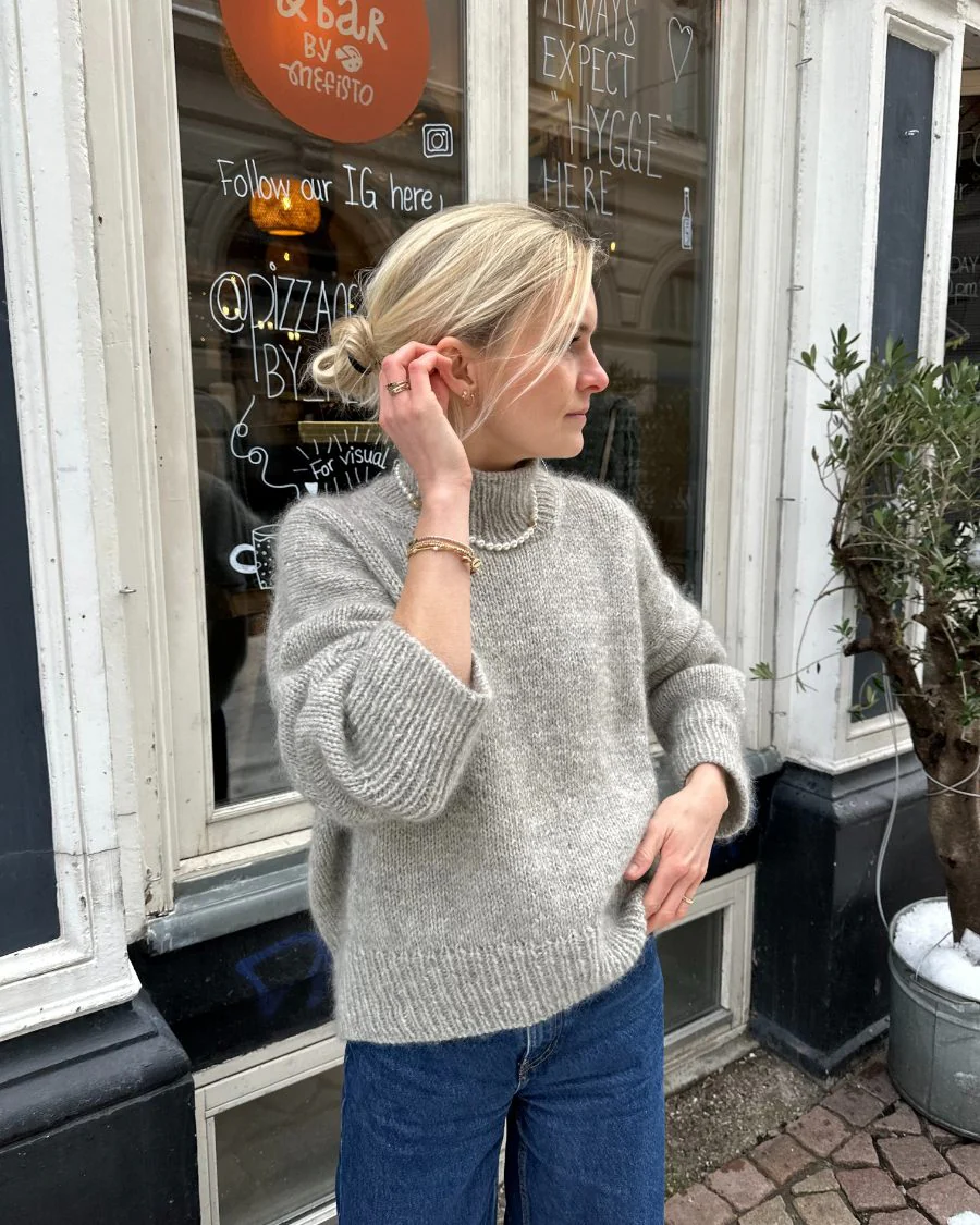 Weekend sweater - trykket på papir