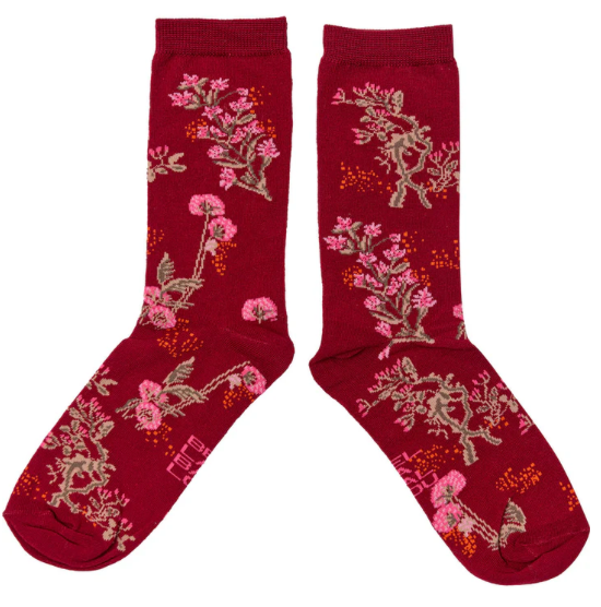 Bloom Socks, Red