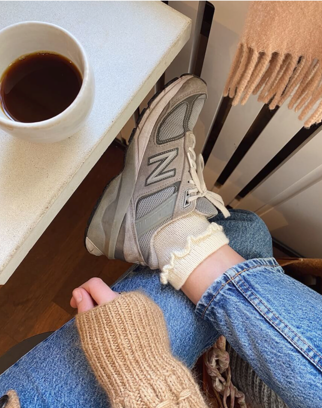 Ruffle socks - trykket på papir
