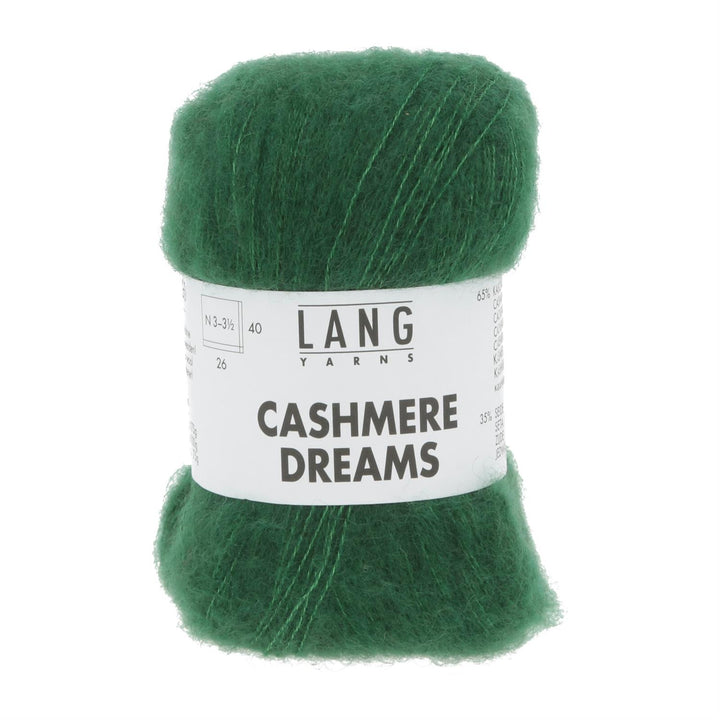 CASHMERE DREAMS - 18 Mørk grønn