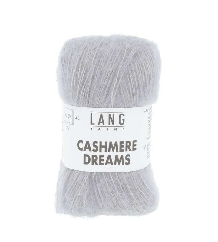CASHMERE DREAMS - 23 Lys blågrå