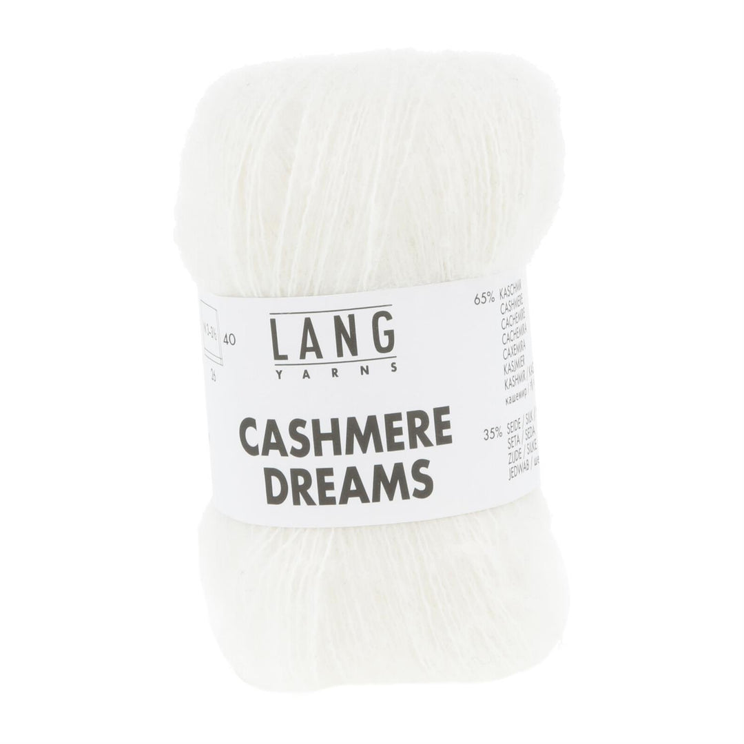 CASHMERE DREAMS - 01 Kritthvit