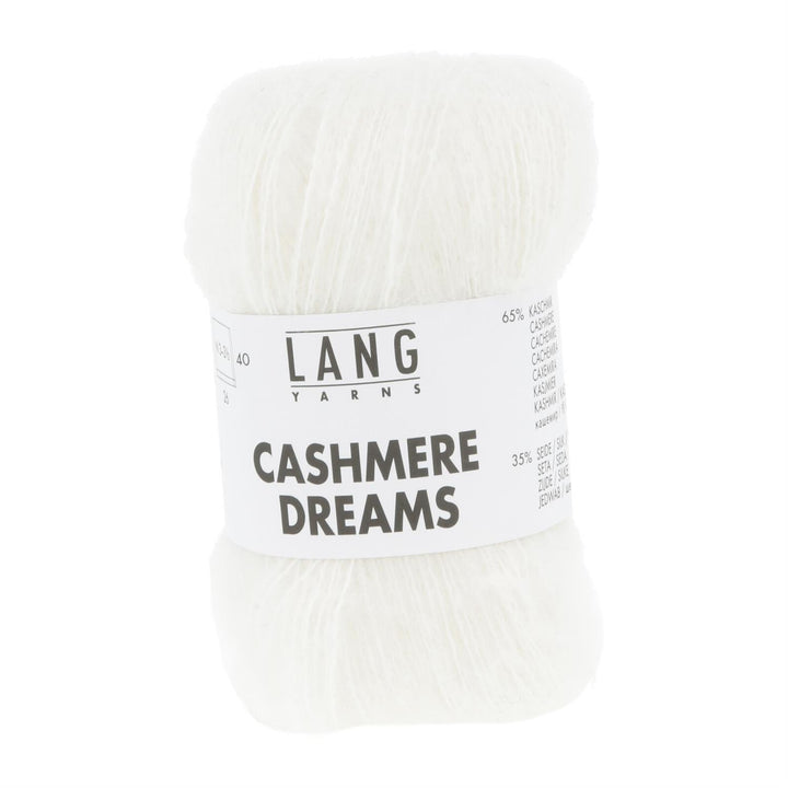 CASHMERE DREAMS - 01 Kritthvit