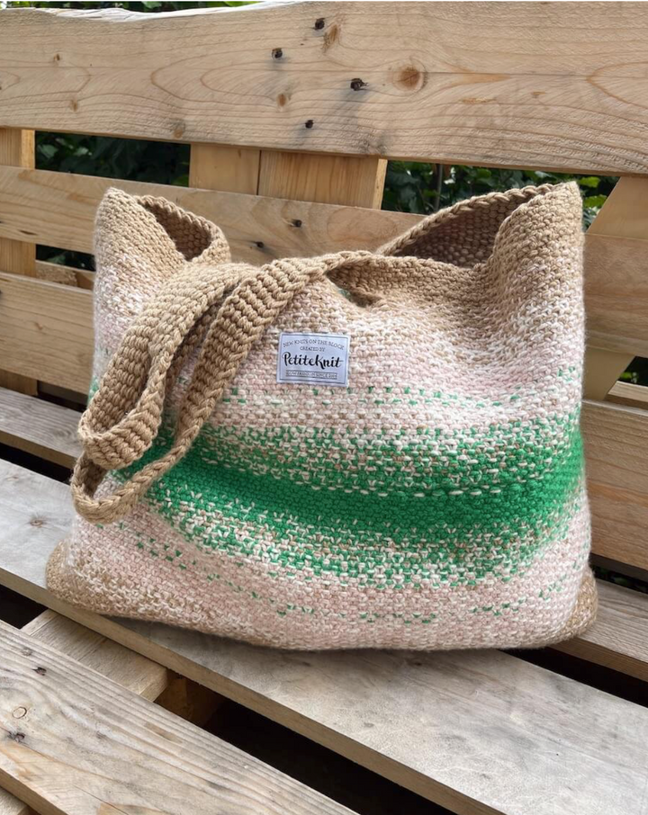 PK Oppskrifter - Technicolor shopper