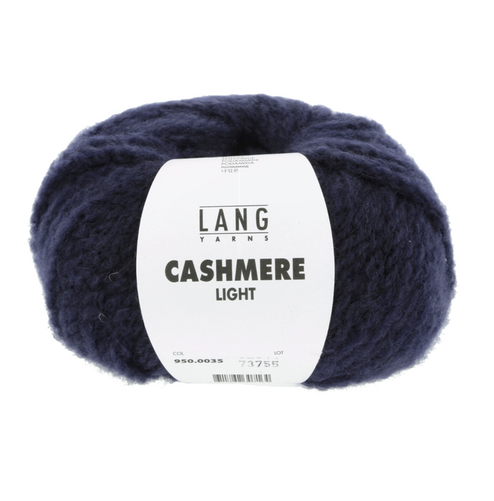 CASHMERE LIGHT - 35 Marineblå