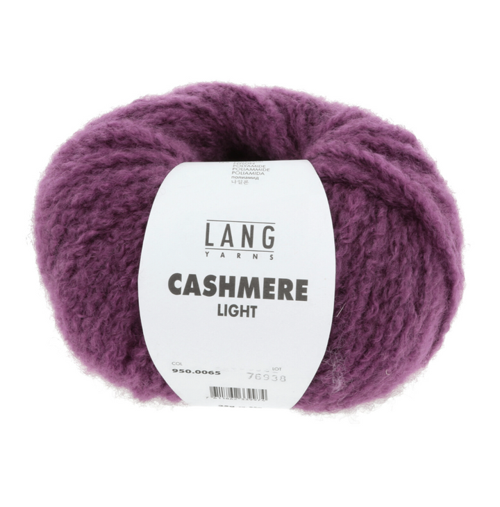 CASHMERE LIGHT - 65 Burgunder