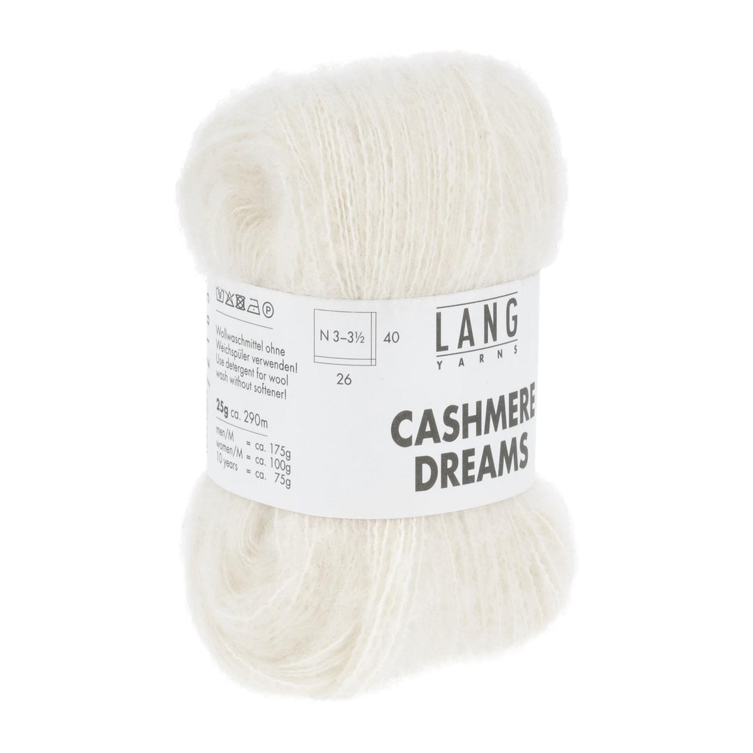 CASHMERE DREAMS - 94 Råhvit
