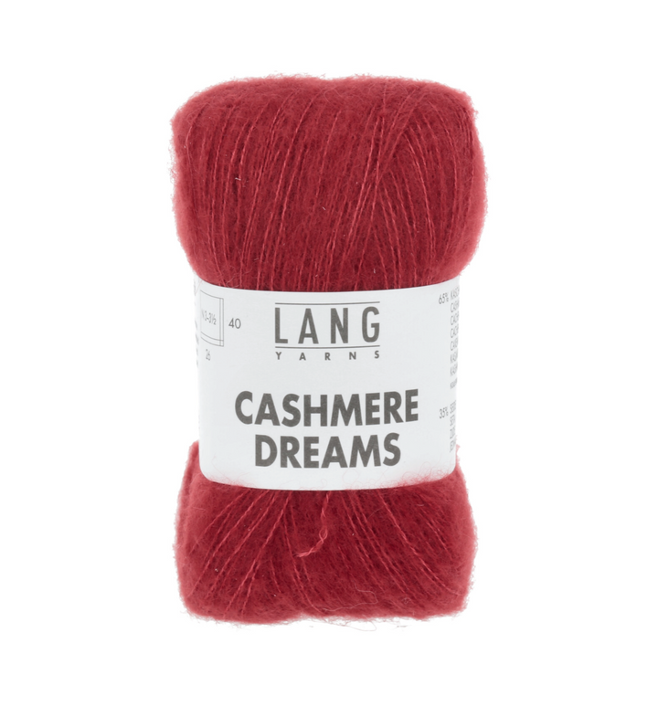 CASHMERE DREAMS - 60 Rød